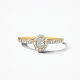 BLUSH LG1045Y GEELGOUDEN RING MET LAB GROWN DIAMOND 0.32CT