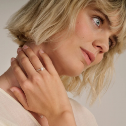 BLUSH LG1045Y GEELGOUDEN RING MET LAB GROWN DIAMOND 0.32CT