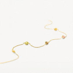 BLUSH 2266YFC GOUDEN ARMBAND MET EDELSTENEN