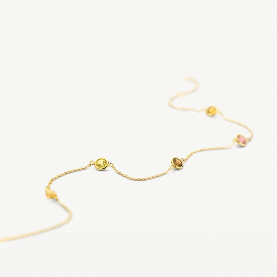 BLUSH 2266YFC GOUDEN ARMBAND MET EDELSTENEN