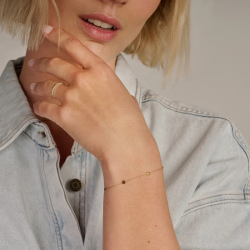 BLUSH 2266YFC GOUDEN ARMBAND MET EDELSTENEN