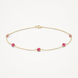 BLUSH 2266YRH GOUDEN ARMBAND MET RHODOLIET