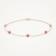 BLUSH 2266YRH GOUDEN ARMBAND MET RHODOLIET
