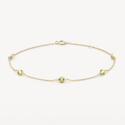 BLUSH 2266YGP GOUDEN ARMBAND MET PERIDOOT