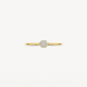 BLUSH 1683BDI GEELGOUDEN RING DIAMANT 0.06CT.