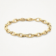BLUSH 2263YGO GEELGOUDEN ARMBAND OVALE JASSERON