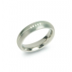 BOCCIA 0130-03 TITANIUM RING MET DIAMANT