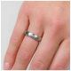 BOCCIA 0130-03 TITANIUM RING MET DIAMANT