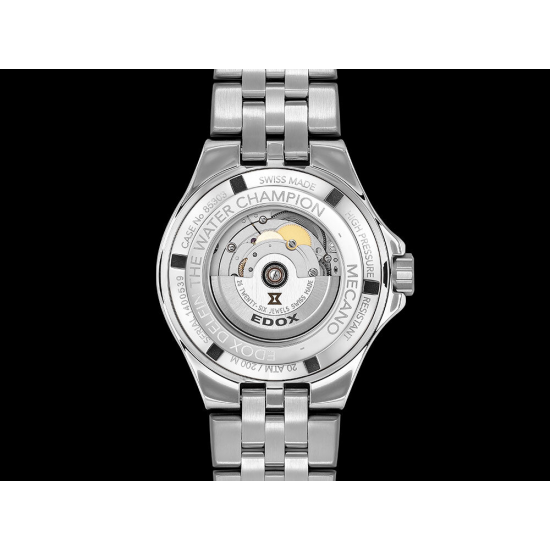 EDOX 85303 3M BUIGB STALEN HERENHORLOGE DELFIN MECANO SKELETON