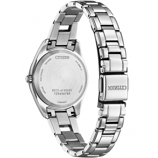 CITIZEN EW2601-81M DAMESHORLOGE  SUPERTITANIUM ECO-DRIVE