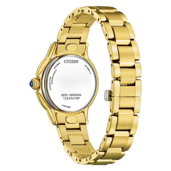 CITIZEN EW1162-52A DAMESHORLOGE ECO-DRIVE VERGULD STAAL