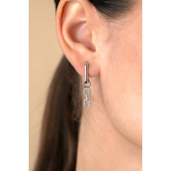 ZINZI ZICH2552 ZILVEREN OORRING HANGERS MET ZIRKONIA