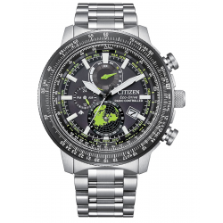 CITIZEN BY3006-53E HERENHORLOGE ECO-DRIVE STAAL RADIO CONTROLLED GEO-TRECKER
