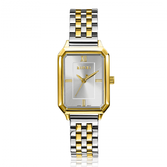 ZINZI ZIW2533 DAMESHORLOGE VERGULD STAAL BICOLOR ALLURE