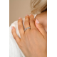 ZINZI ZIR2686 ZILVEREN RING ZIRKONIA