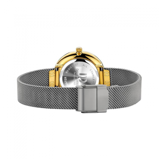 DANISH DESIGN IV66Q1307 DAMESHORLOGE STAAL BICOLOR AMELIA