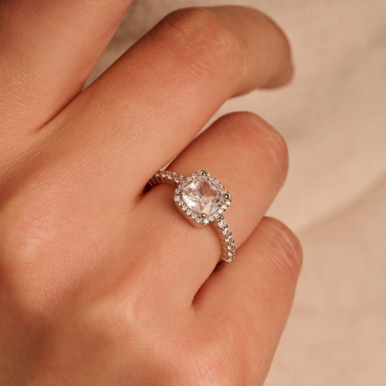 TI SENTO 12109ZI ZILVEREN RING ZIRKONIA