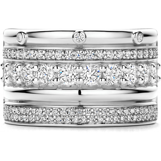 TI SENTO 12396ZI ZILVEREN RING ZIRKONIA