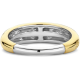 TI SENTO 12363ZY ZILVER VERGULDE RING MET ZIRKONIA