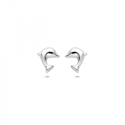 HUISCOLLECTIE 1322473 ZILVEREN OORKNOPJES DOLFIJNEN