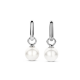 TI SENTO 7848WP ZILVEREN OORRINGEN MET PAREL