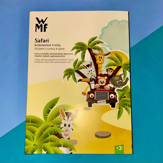 WMF 12-8002 STALEN KINDERBESTEK 4-DELIG SAFARI