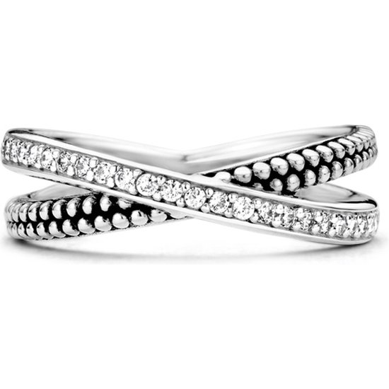 TI SENTO 12020ZI ZILVEREN RING ZIRKONIA