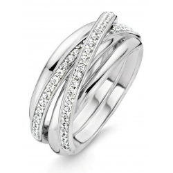 TI SENTO 12056ZI ZILVEREN RING ZIRKONIA