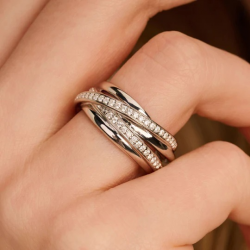 TI SENTO 12056ZI ZILVEREN RING ZIRKONIA