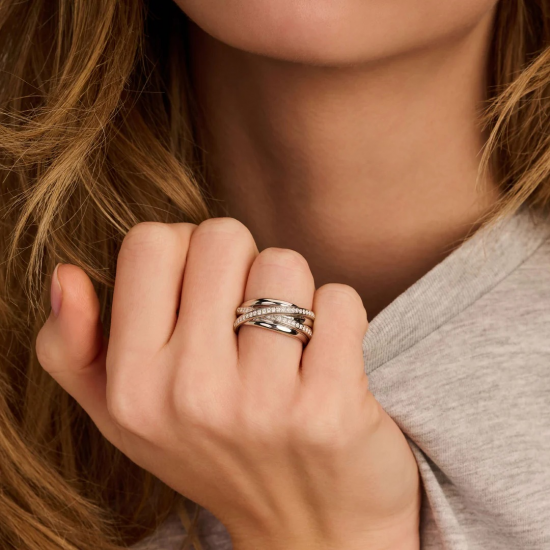 TI SENTO 12056ZI ZILVEREN RING ZIRKONIA