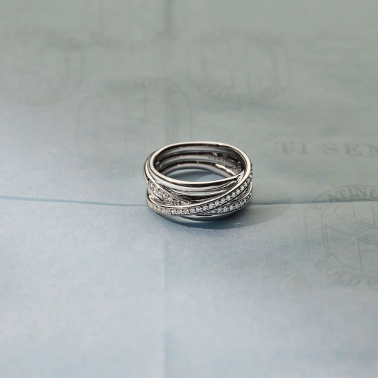 TI SENTO 12056ZI ZILVEREN RING ZIRKONIA