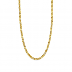 TI SENTO 34069SY VERGULD ZILVEREN GOURMET COLLIER 45 CM.