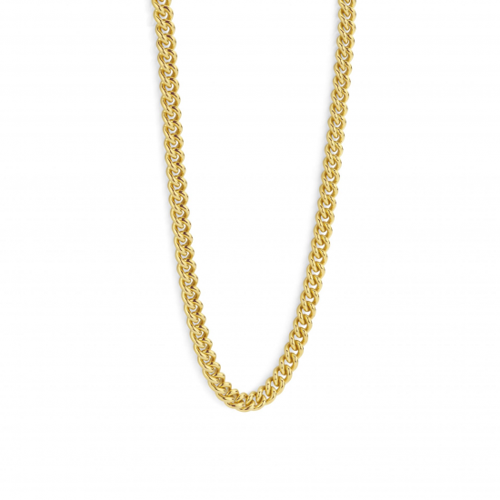 TI SENTO 34069SY VERGULD ZILVEREN GOURMET COLLIER 45 CM.