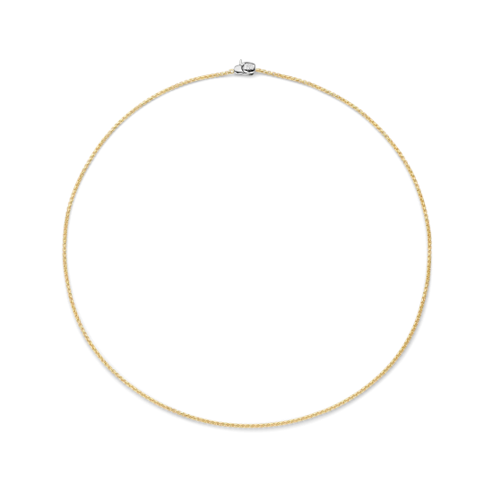 TI SENTO 34083SY VERGULD ZILVEREN COLLIER 55 CM.