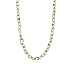 TI SENTO 34065ZY VERGULD ZILVEREN COLLIER MET ZIRKONIA SLUITING