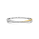 TI SENTO 23071ZY VERGULD ZILVEREN BANGLE MET ZIRKONIA