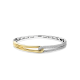 TI SENTO 23085ZY VERGULD ZILVEREN BANGLE MET ZIRKONIA