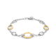 TI SENTO 23073ZY ZILVEREN ARMBAND BICOLOR ZIRKONIA