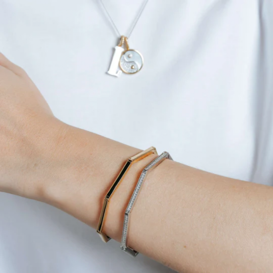 TI SENTO 23079ZI ZILVEREN ARMBAND ZIRKONIA