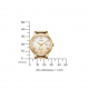CITIZEN EW2623-70P DAMESHORLOGE STAAL ROSE VERGULD