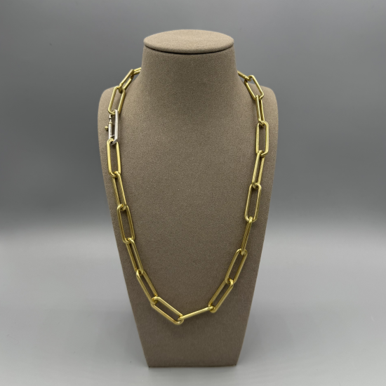 TI SENTO GOUD OP ZILVER COLLIER