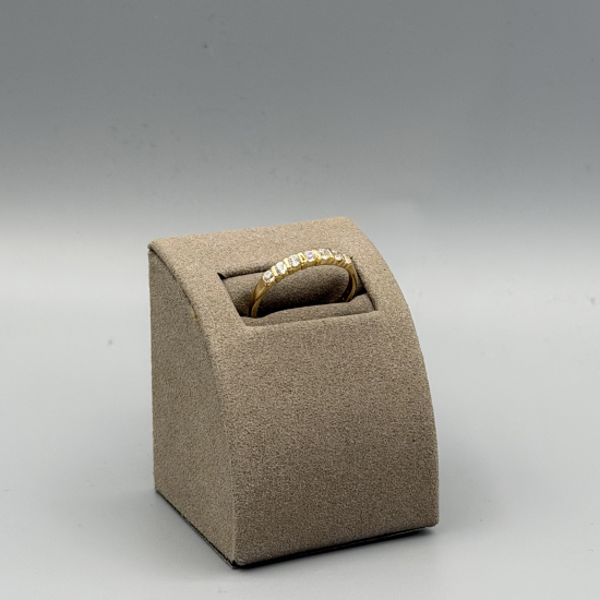 14KT GOUDEN ZIRKONIA MEMOIRE