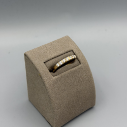 14KT GOUDEN ZIRKONIA MEMOIRE