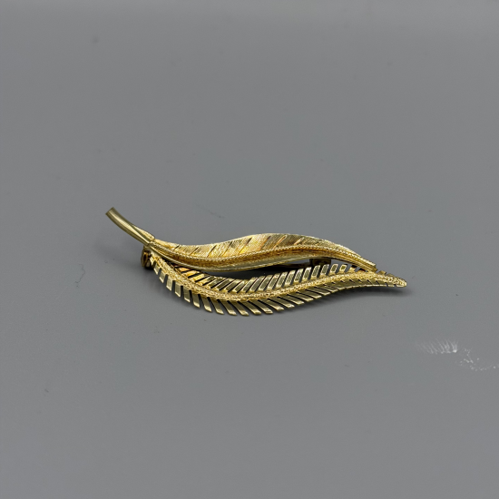 14 KARAAT KLASSIEKE GOUDEN BROCHE