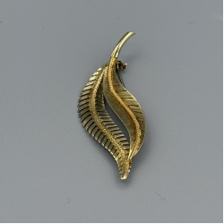 14 KARAAT KLASSIEKE GOUDEN BROCHE