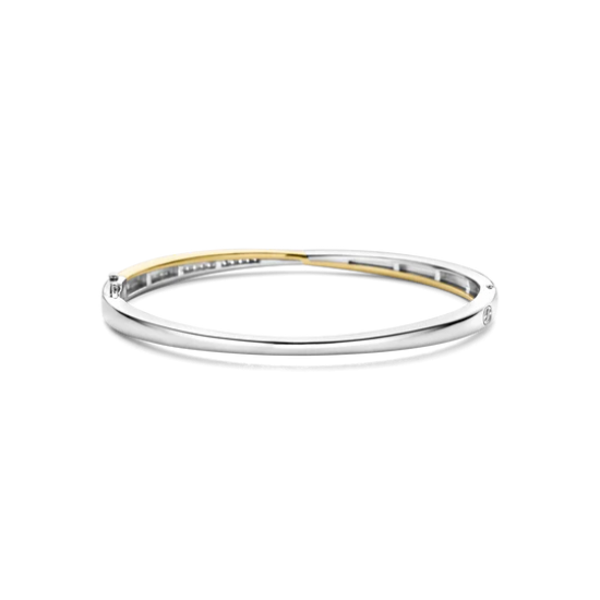 TI SENTO 23045ZY VERGULD ZILVEREN BANGLE MET ZIRKONIA