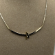 14KT BICOLOR CHOKER MET DIAMANT