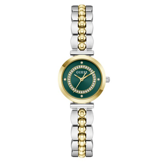 GUESS GW0994L3 DAMESHORLOGE STAAL BICOLOR LEENA