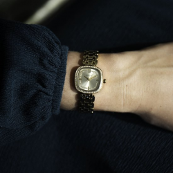 GUESS GW1018L2 DAMESHORLOGE VERGULD STAAL ZIRKONIA HAZEL