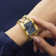 GUESS GW0740L3 DAMESHORLOGE VERGULD STAAL HEAVY METAL